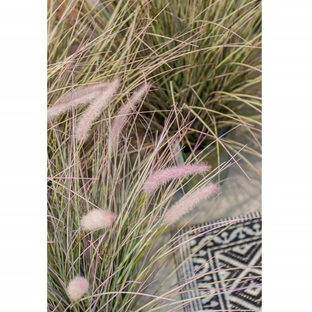 Künstliches Pennisetum im Zink-Topf 58 cm