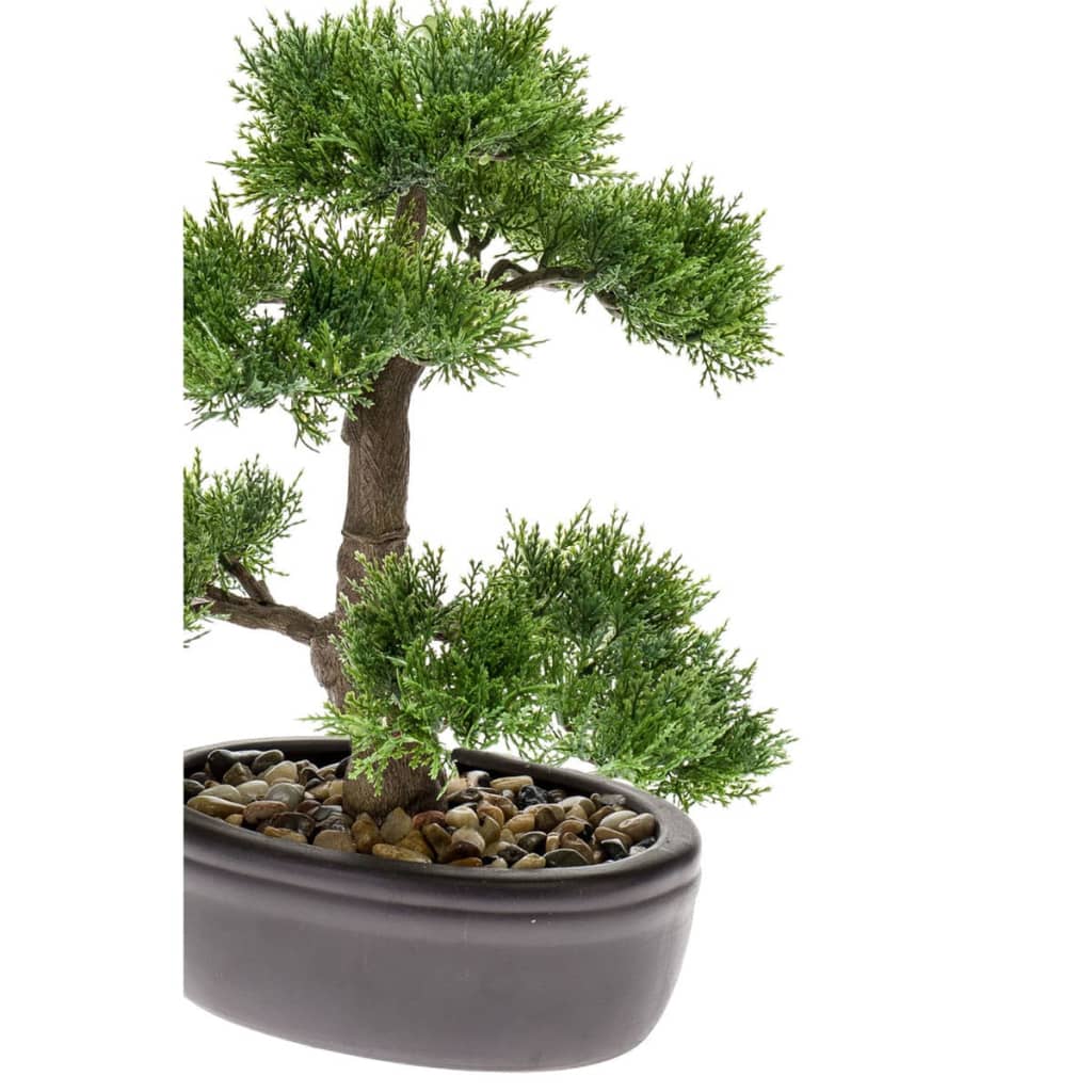 Kunstpflanze Bonsai Zeder Grün 32 cm 420001