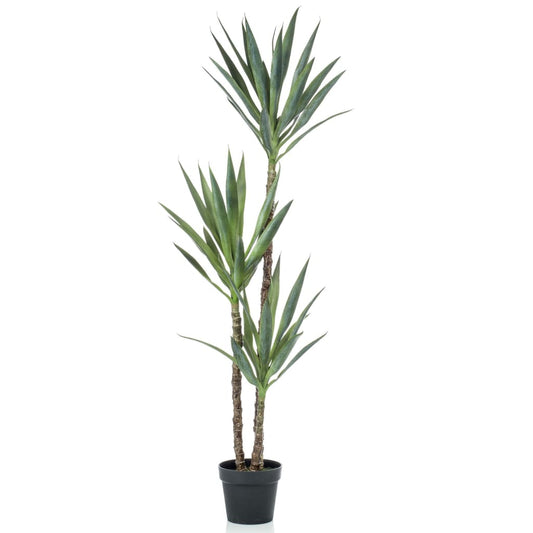 Yucca artificiel émeraude en pot 150 cm