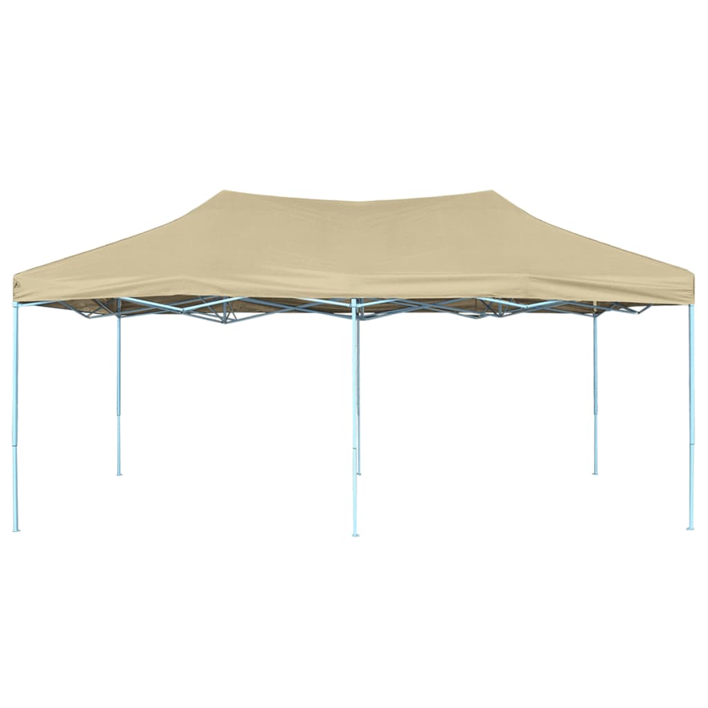 Faltzelt Pop-Up 3x6 m Cremeweiß