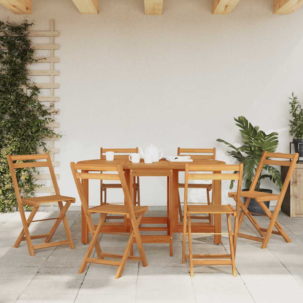 Gartentisch 130x90x72 cm Massivholz Akazie