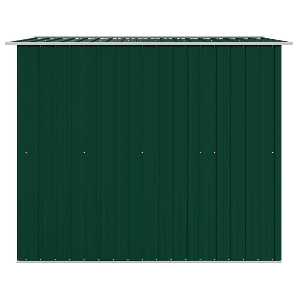 Gartenschuppen Grün Metall 257 x 205 x 178 cm