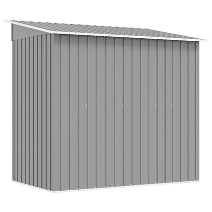 Gartenschuppen Grau Metall