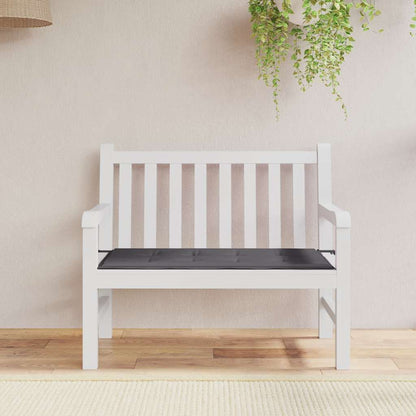 Gartenbank-Auflage Anthrazit 120x50x3 cm Oxford-Gewebe