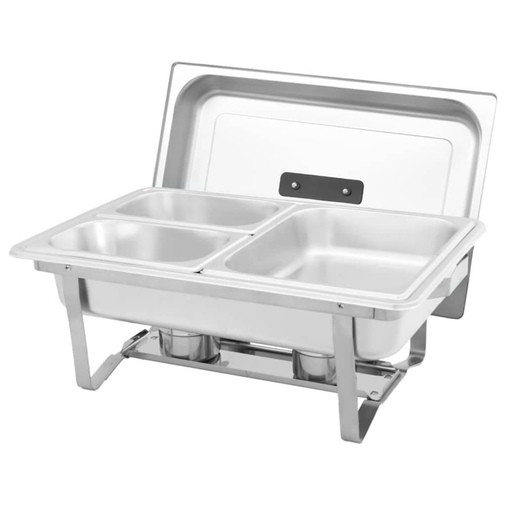 Chafing Dish Set 3-tlg. Edelstahl