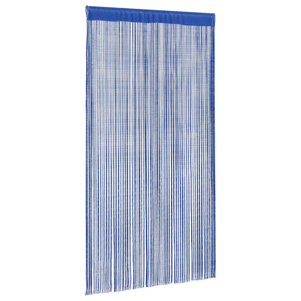 Fadenvorhänge 2 Stk. 100 x 250 cm Blau