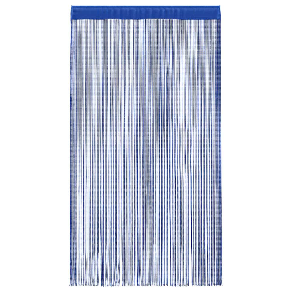 Fadenvorhänge 2 Stk. 100 x 250 cm Blau