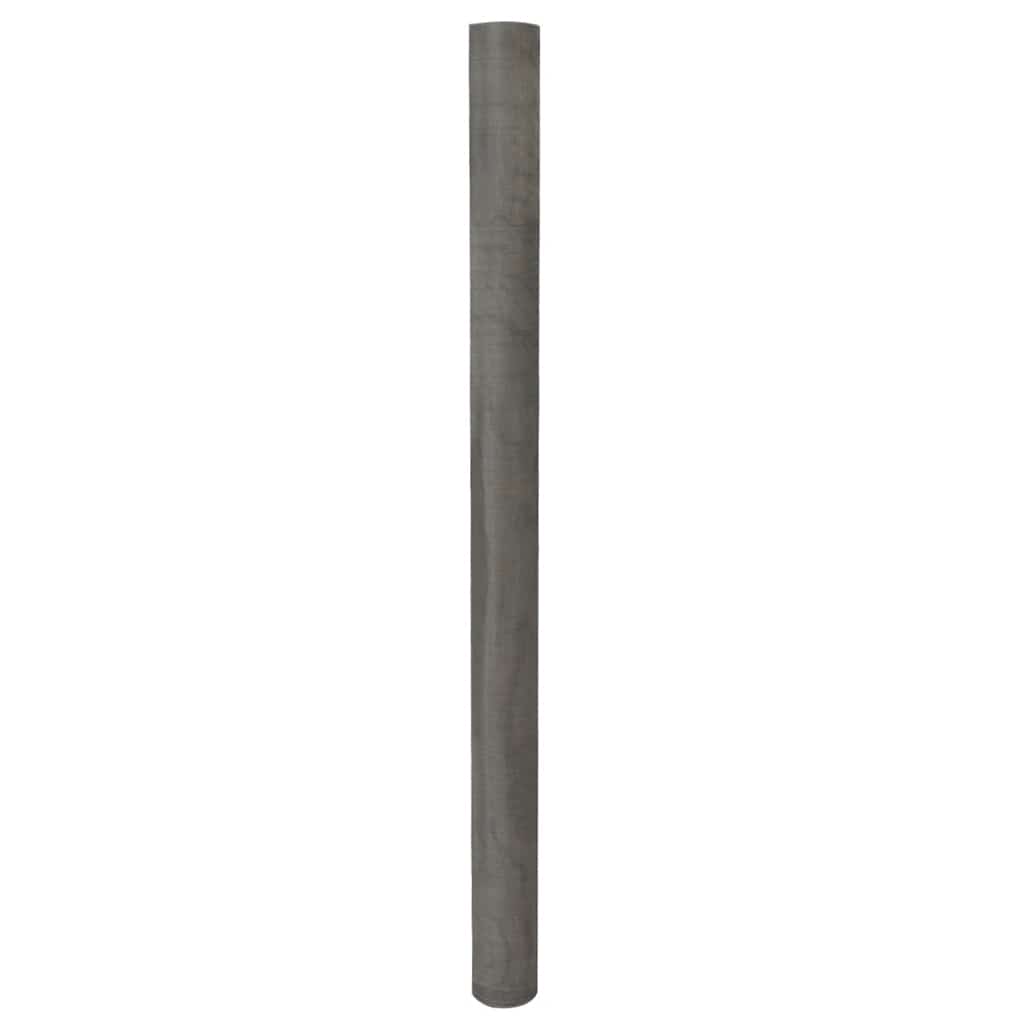 Drahtzäune 100 x 1000 cm Edelstahl 304 Silber