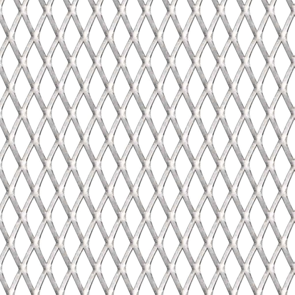 Gittermatte Streckmetall Edelstahl 100x85 cm 45x20x4 mm
