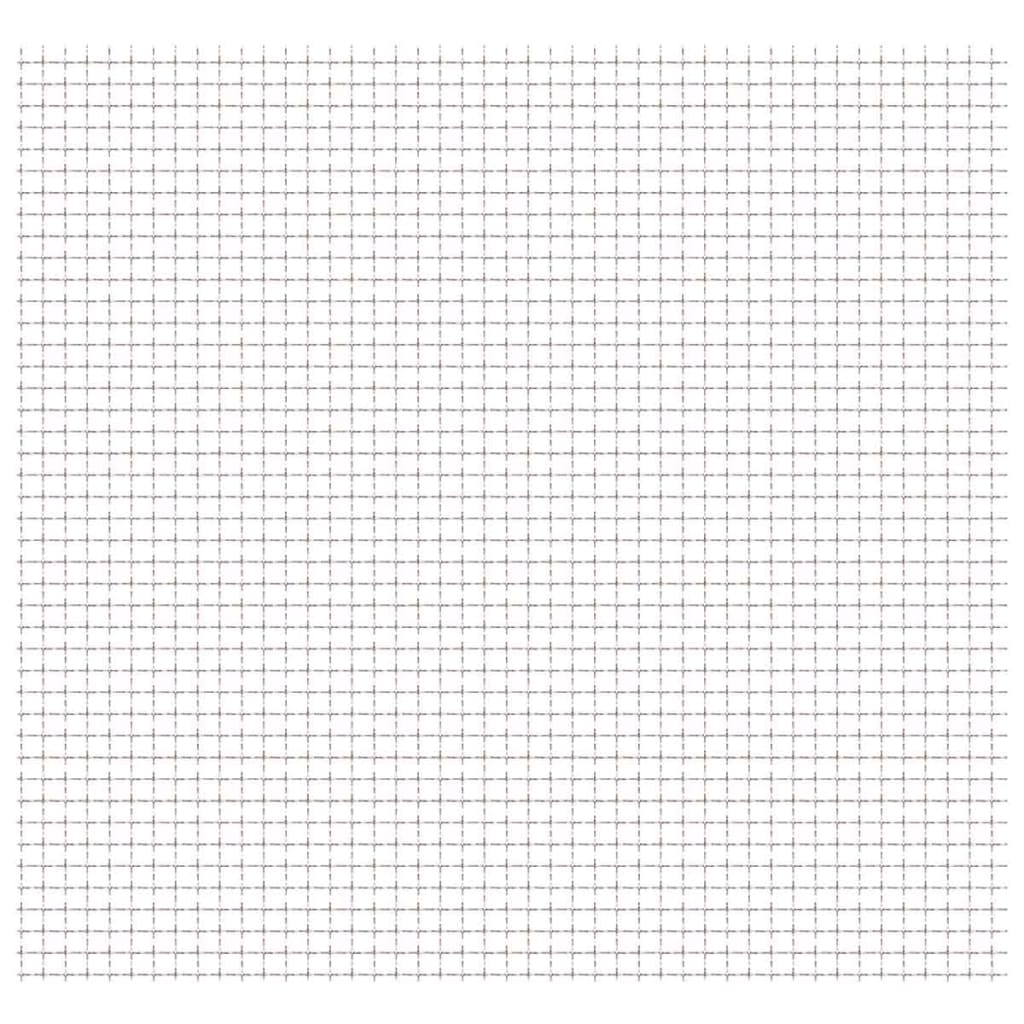 Wellengitter Edelstahl 50×50 cm 11×11×2 mm