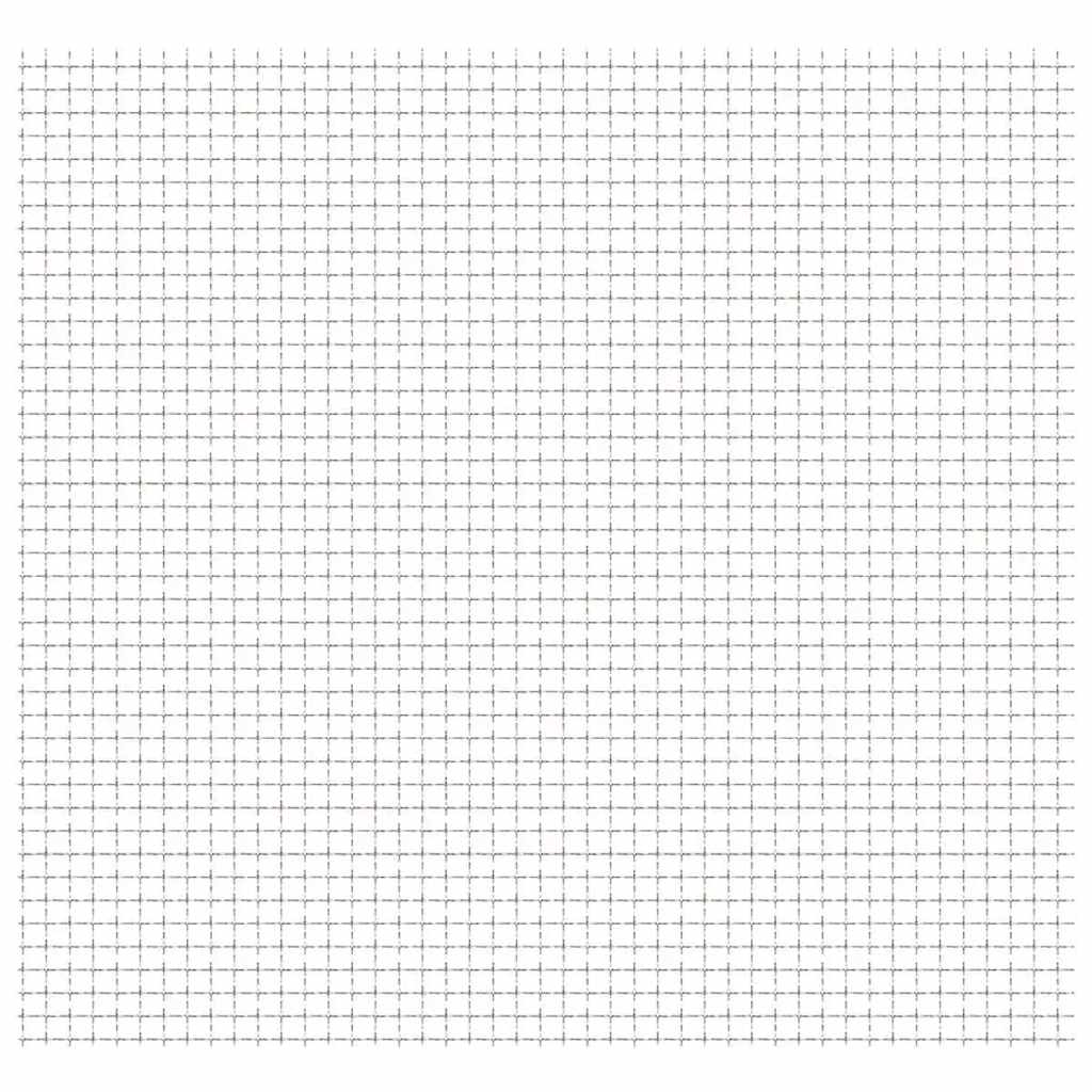 Wellengitter Edelstahl 50×50 cm 21×21×2,5 mm