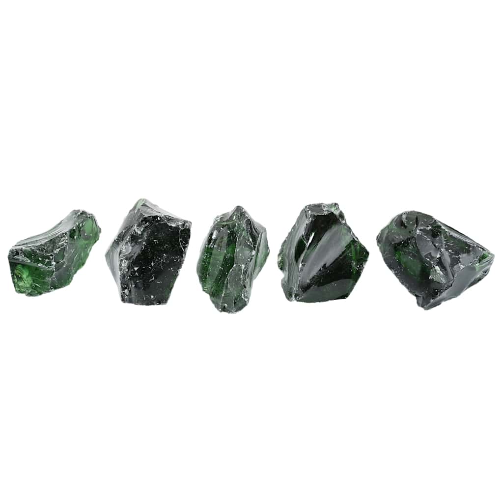 Gabionensteine aus Glas Grün 60-120 mm 25 kg