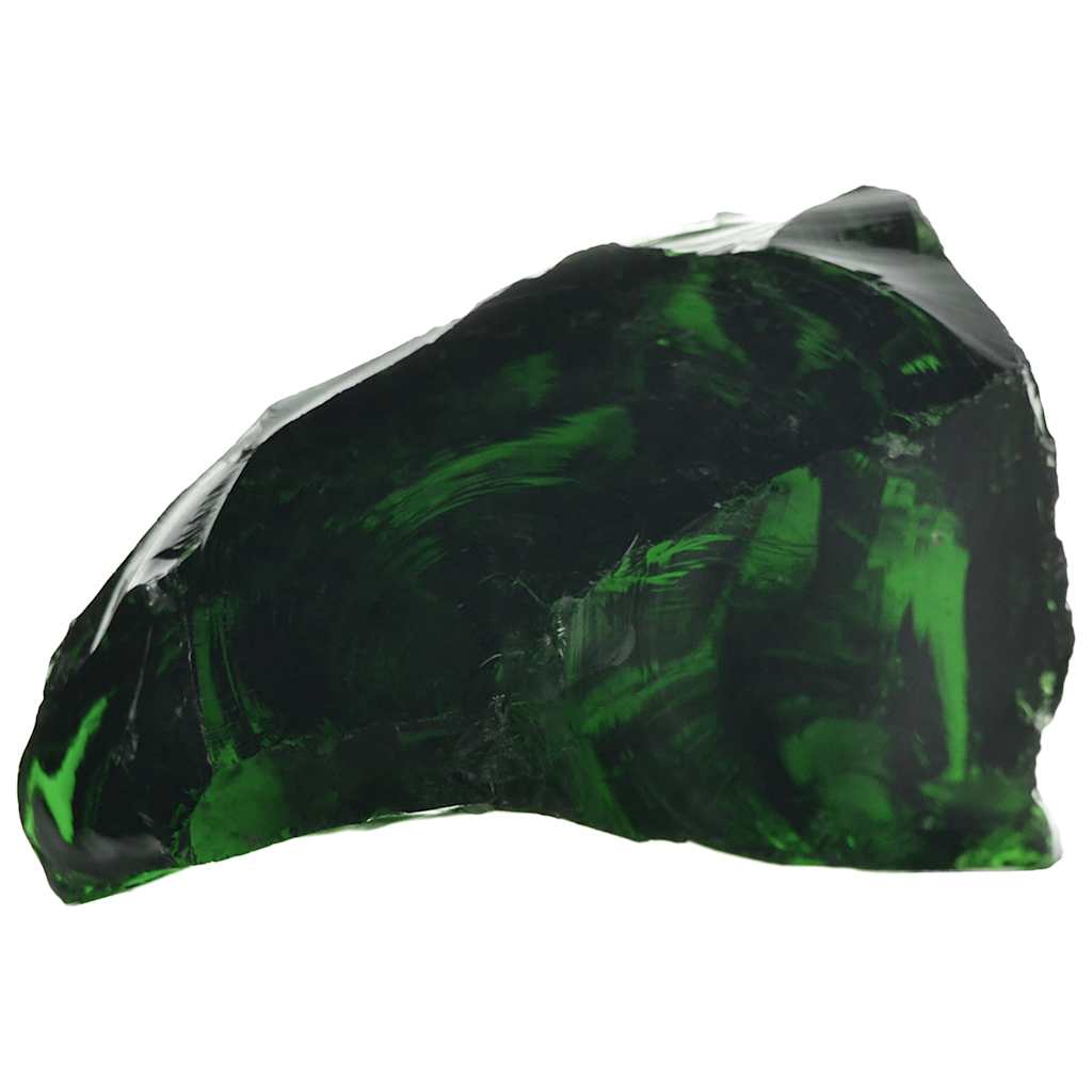 Gabionensteine aus Glas Grün 60-120 mm 25 kg