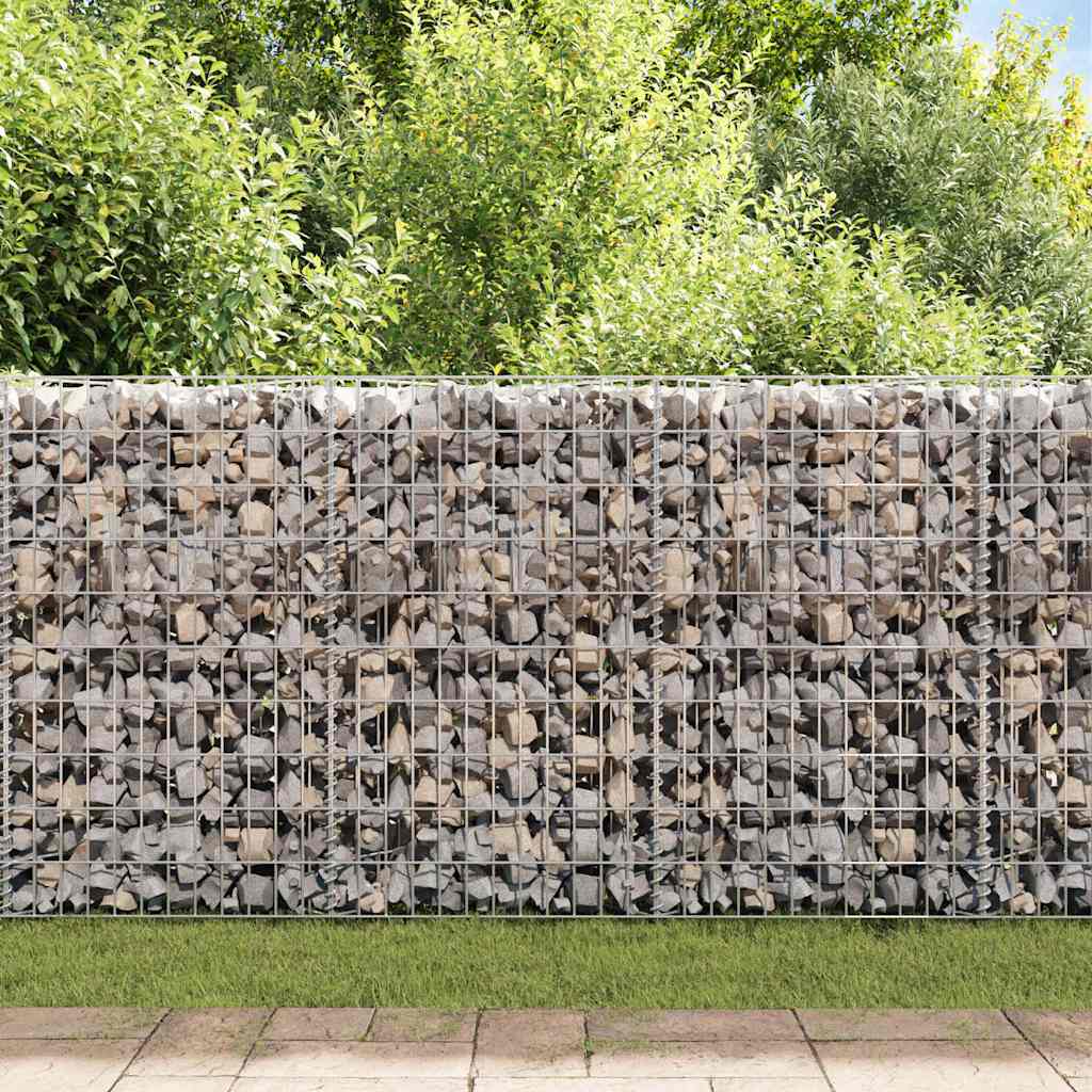 Gabionenkorb Pflanzkasten Gemüse-Hochbeet Stahl 120×30×100 cm