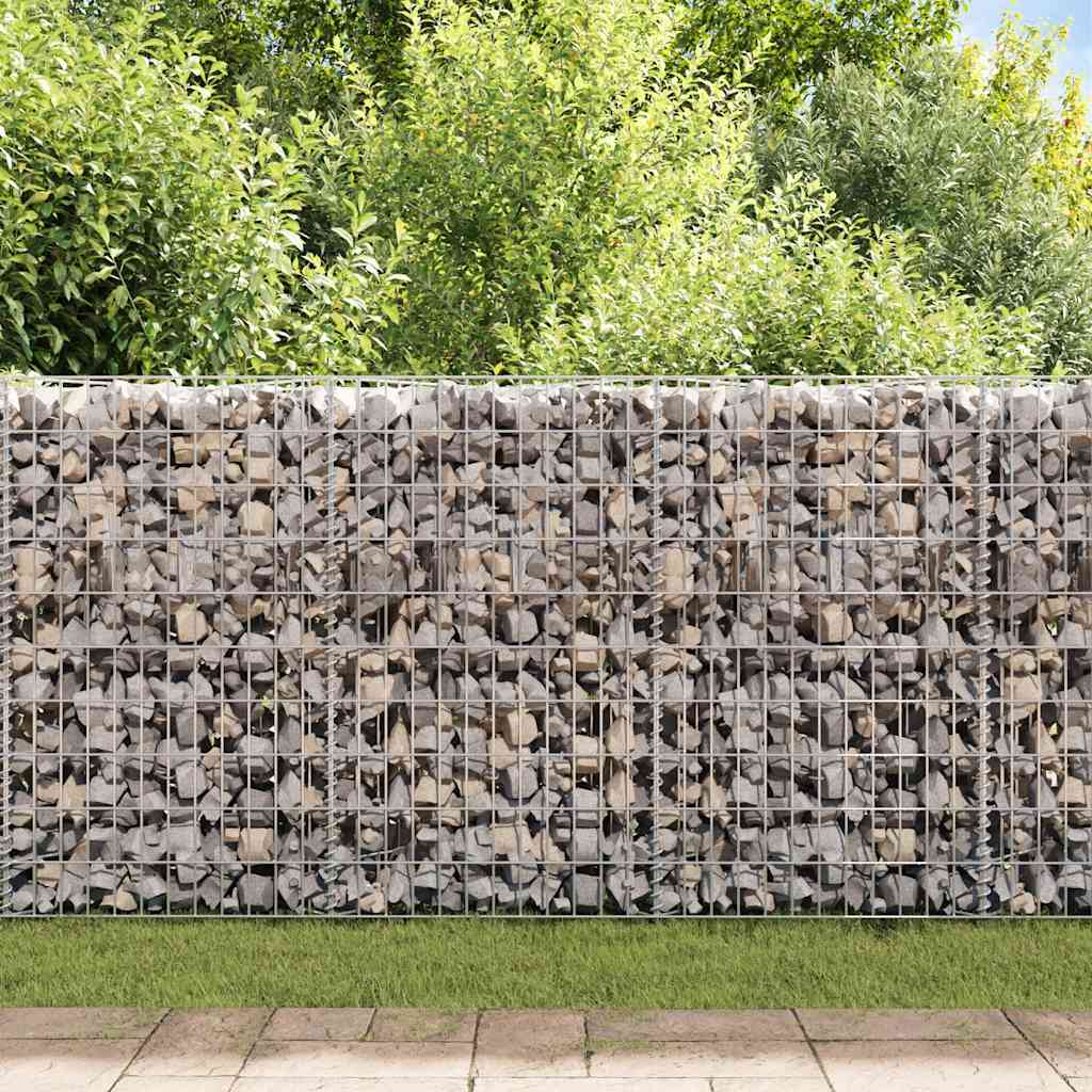 Gabionenkorb Pflanzkasten Gemüse-Hochbeet Stahl 120×30×100 cm