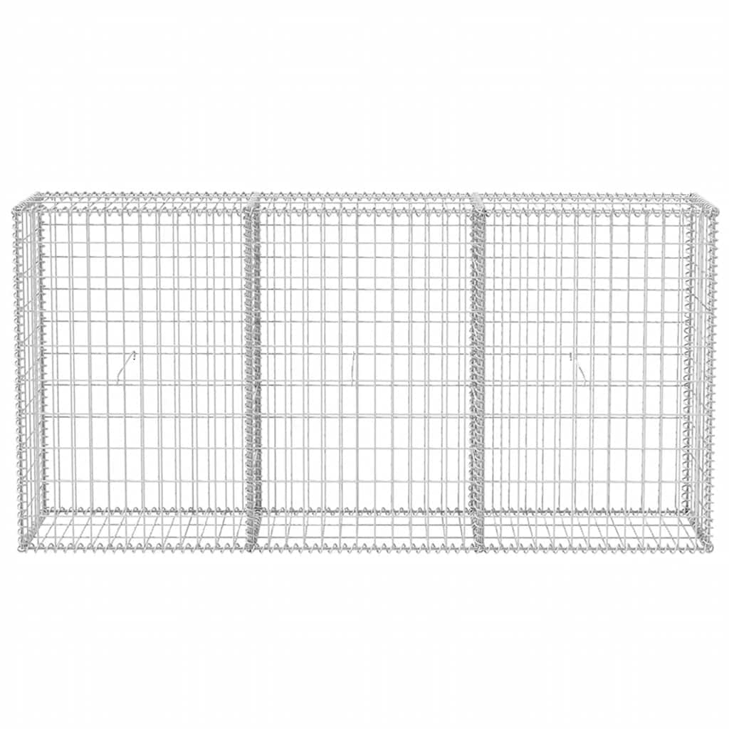 Gabionenkorb Stahl 200×30×100 cm