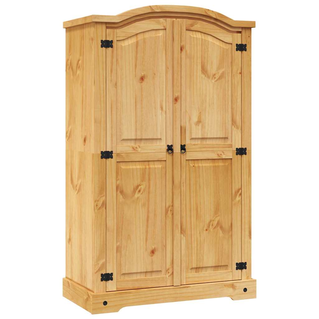 Wardrobe Mexican style pinewood 2 doors