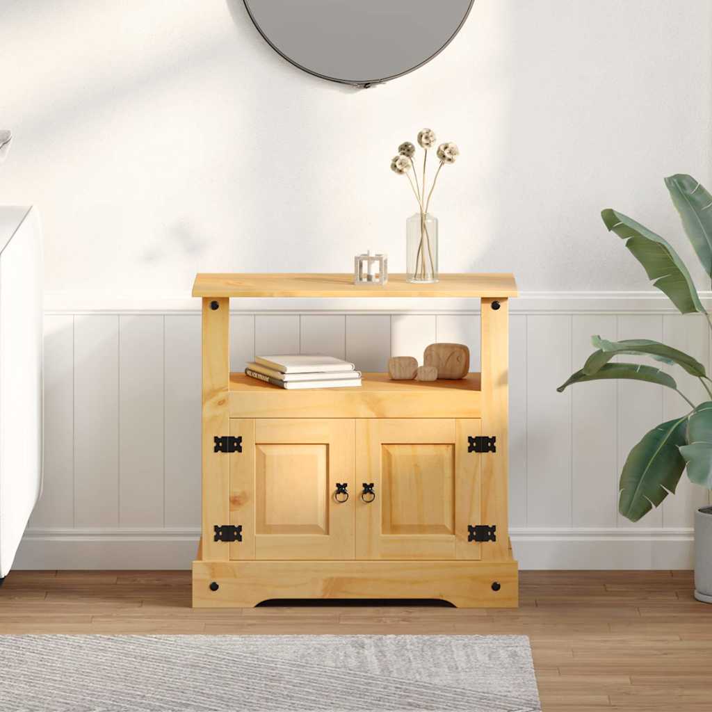 TV-Schrank im Mexiko-Stil Kiefer Massiv Corona 80 x 43 x 78 cm