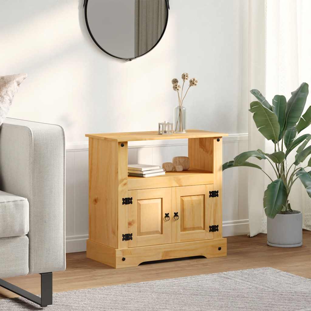 TV-Schrank im Mexiko-Stil Kiefer Massiv Corona 80 x 43 x 78 cm