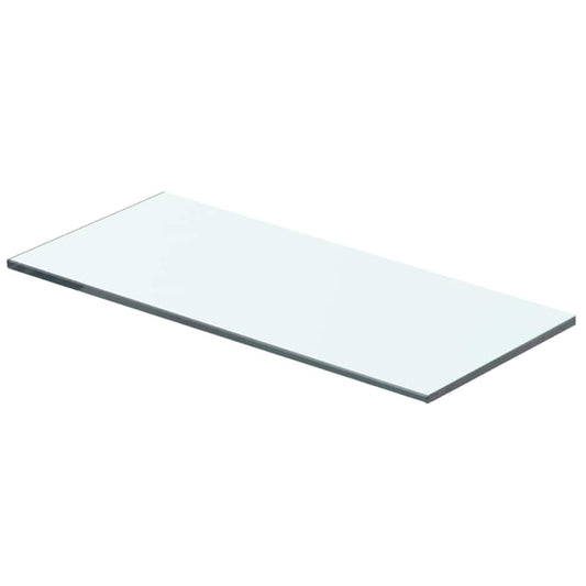 Étagère en verre transparent 40x12 cm