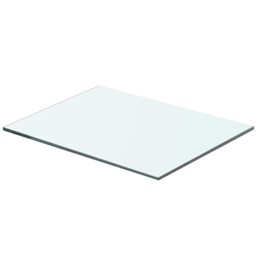 Étagère en verre transparent 40 cm x 25 cm
