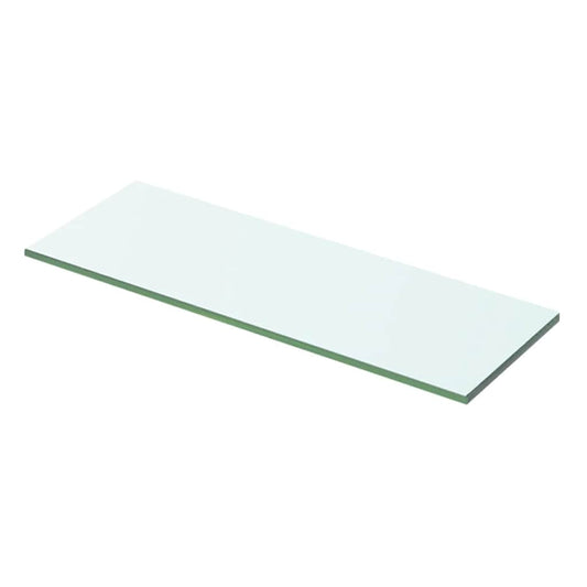 Étagère en verre transparent 50x12 cm