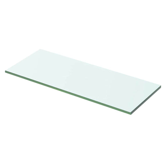 Étagère en verre transparent 50x15 cm