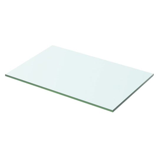 Étagère en verre transparent 50x25 cm