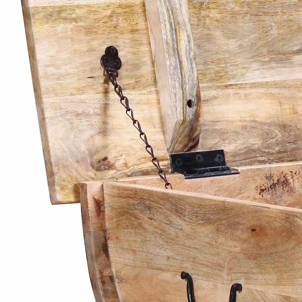 Table basse en bois de manguier massif 88x50x40 cm