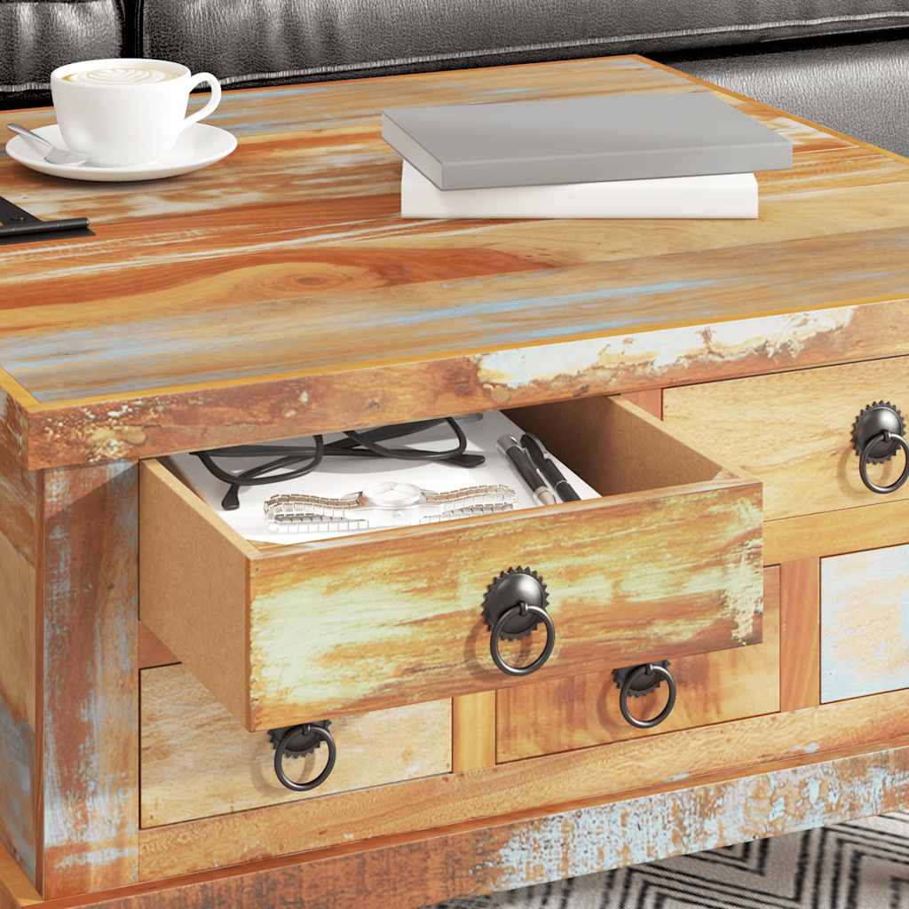 Couchtisch Altholz 70x70x38 cm