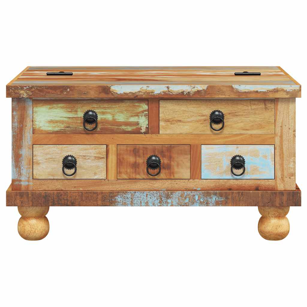 Couchtisch Altholz 70x70x38 cm