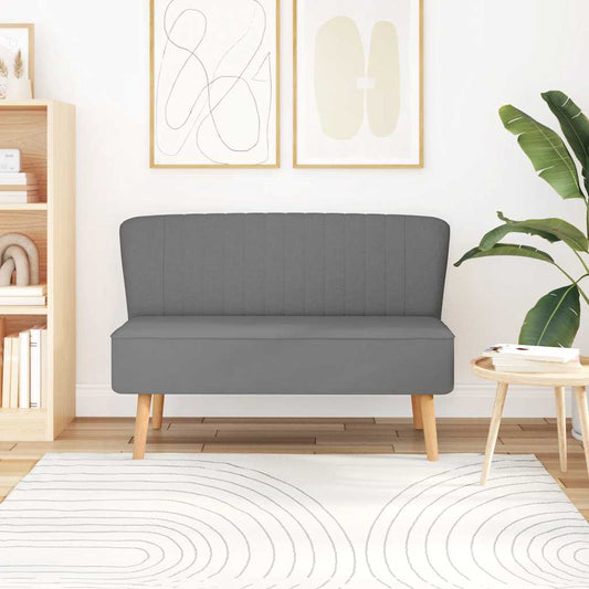 Tissu pour canapé 117x55,5x77 cm gris clair