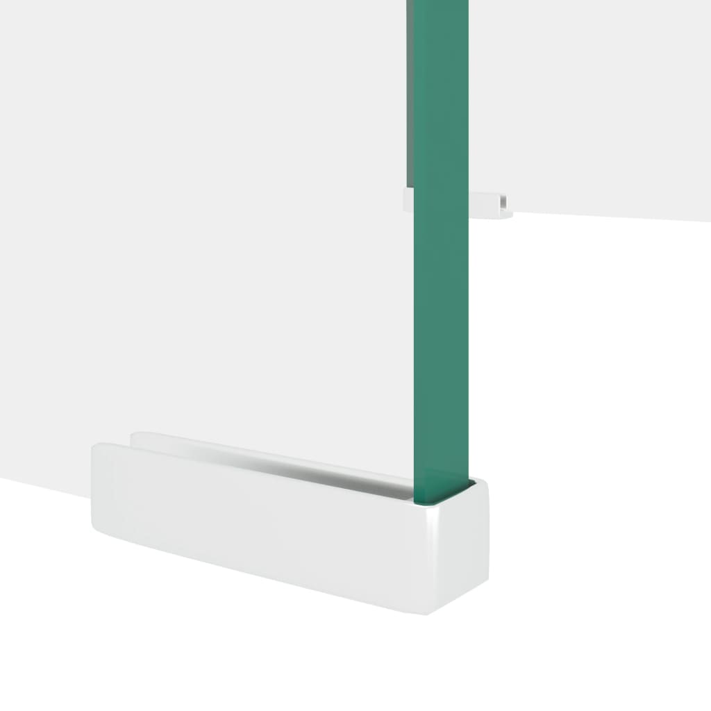 TV-Tisch/Bildschirmerhöhung Glas Transparent 40x25x11 cm