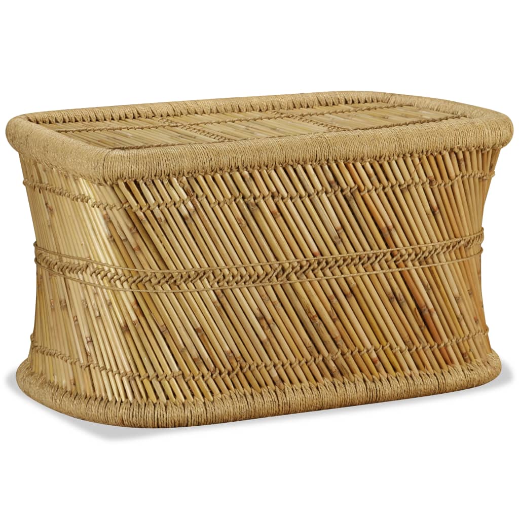 Couchtisch Bambus Rechteckig 78x50x45 cm