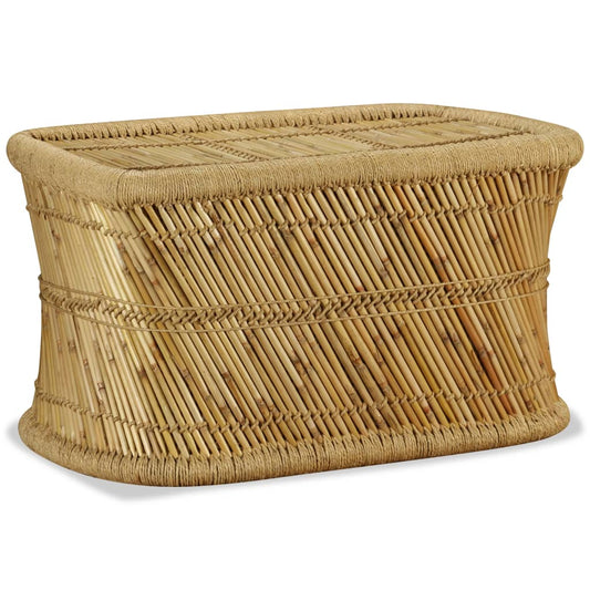 Couchtisch Bambus Rechteckig 78x50x45 cm