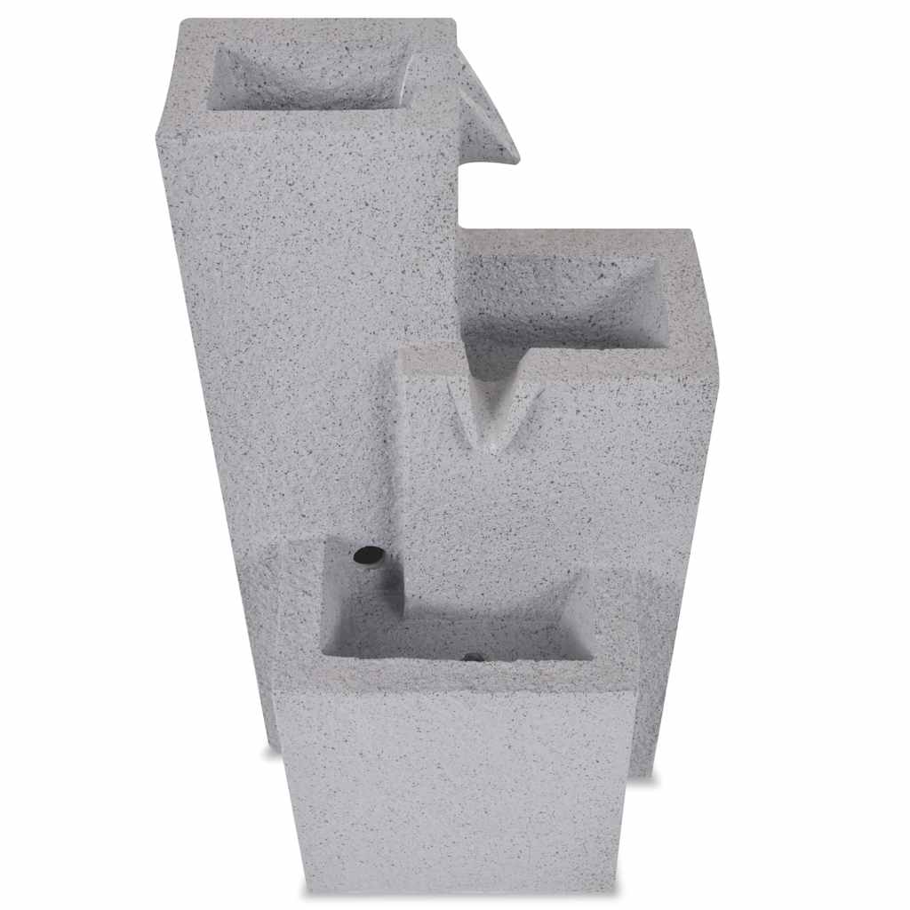 Zimmerbrunnen mit LED-Licht Polyresin
