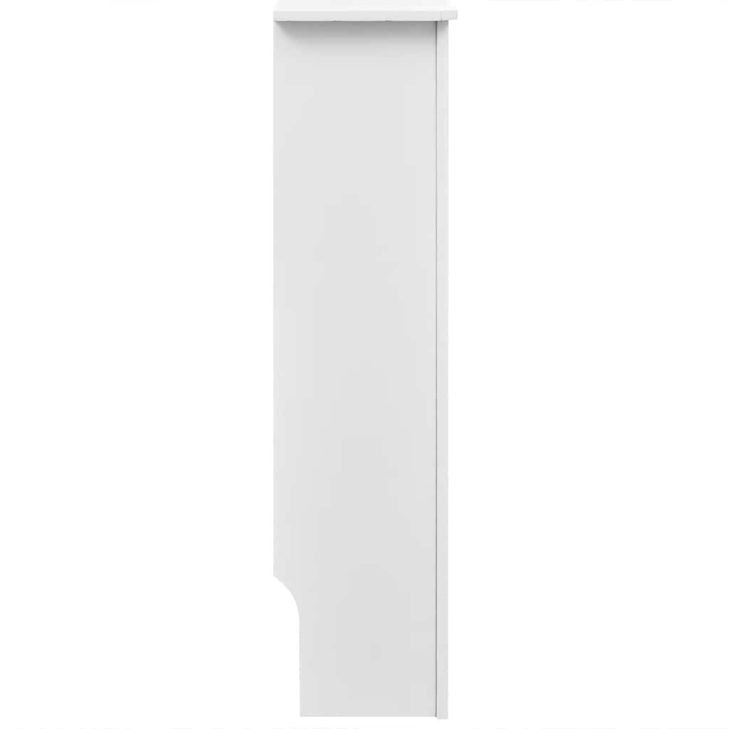 Heizkörperabdeckung Weiß Holzwerkstoff 172 cm