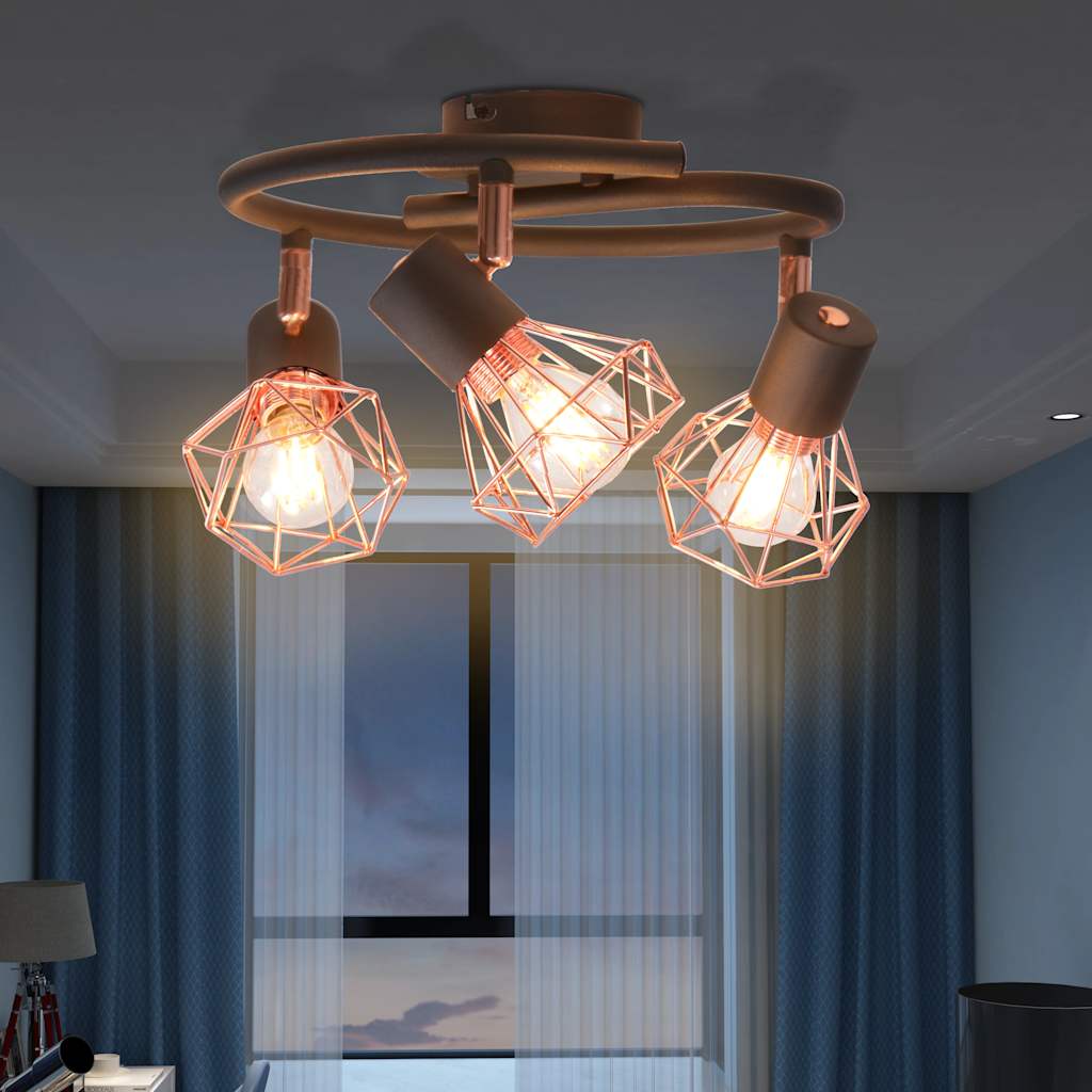 Spot de plafond avec 3 ampoules LED 12 W