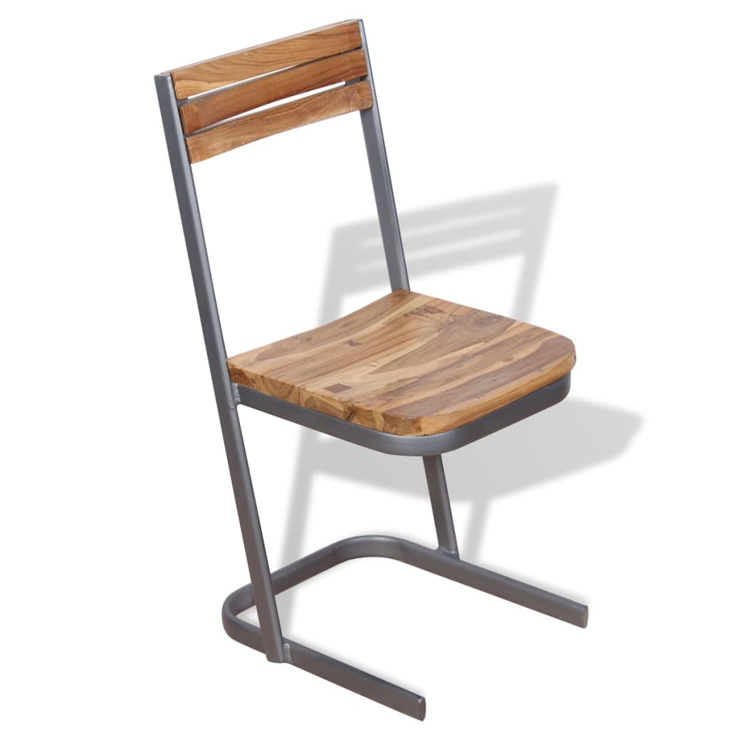 Esszimmerstühle 6 Stk. Massivholz Teak
