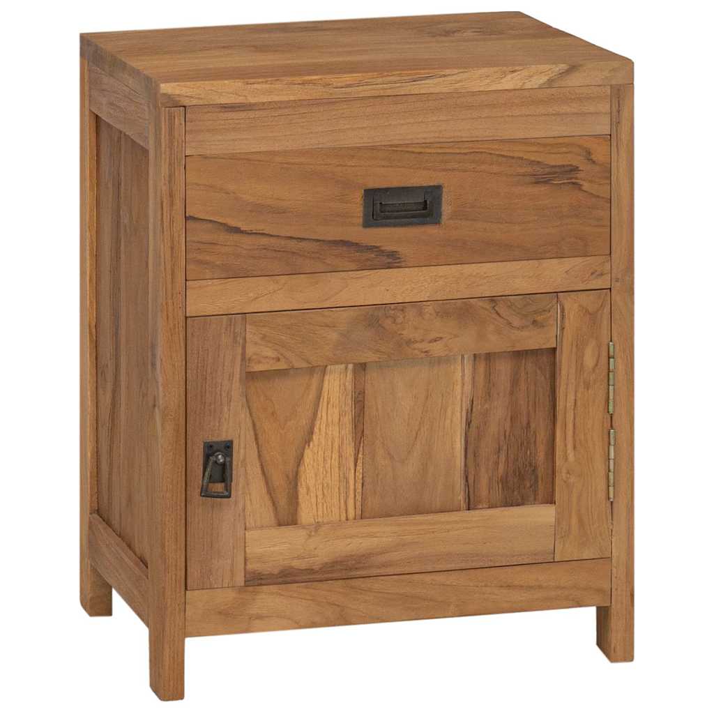Nachttisch Massivholz Teak 40x30x50 cm