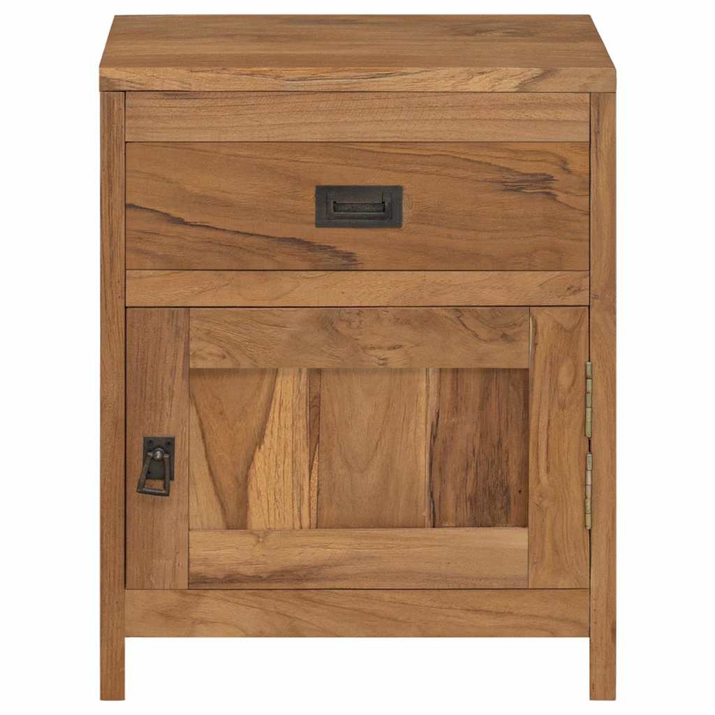 Nachttisch Massivholz Teak 40x30x50 cm