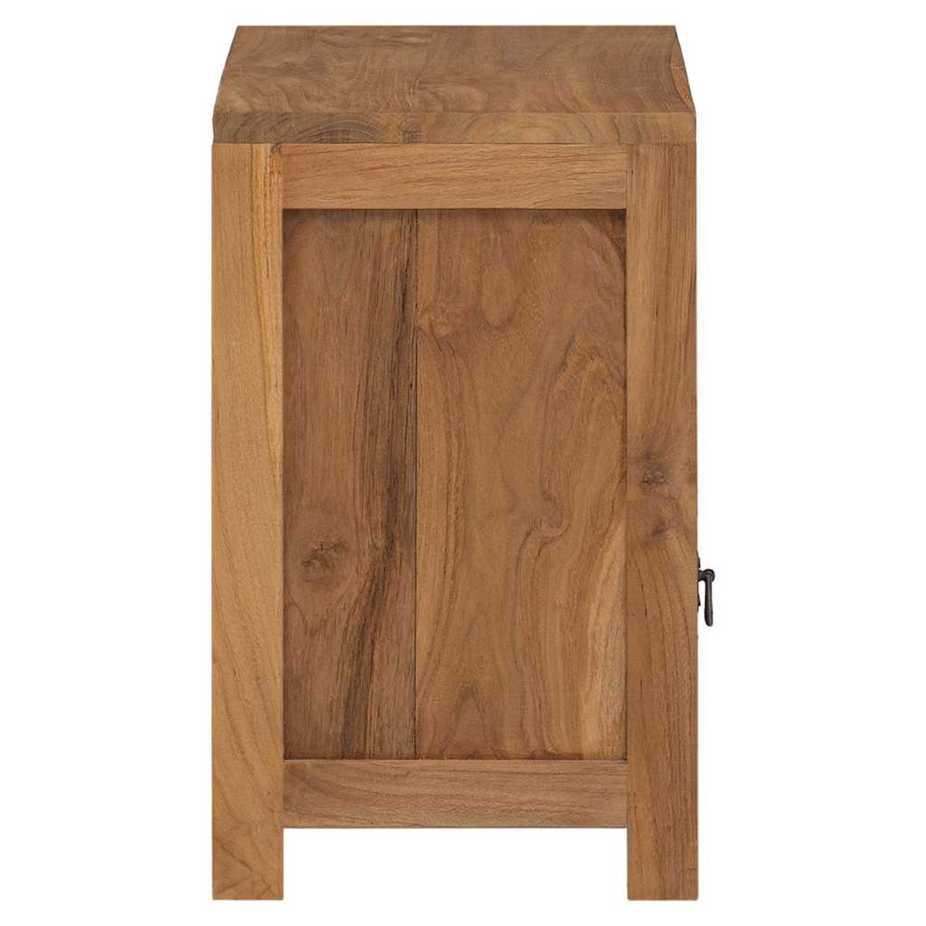 Nachttisch Massivholz Teak 40x30x50 cm