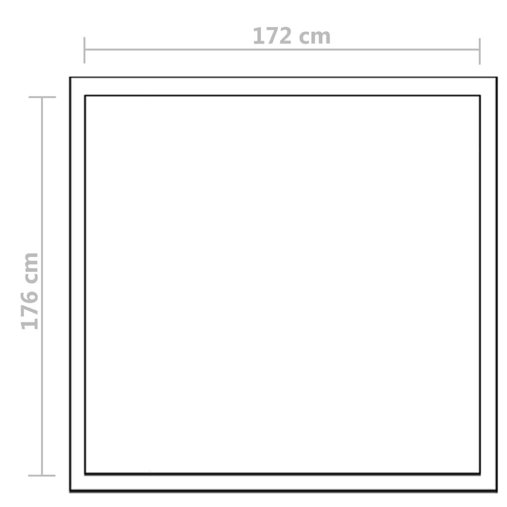 Serre Aluminium Renforcé 3,46 m³