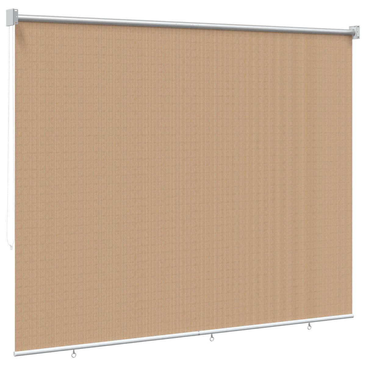 Außenrollo 125 (B)x140 (H) cm Beige