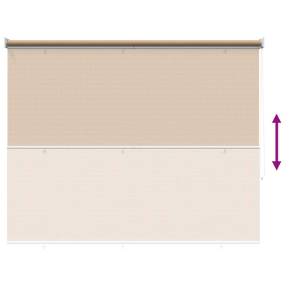 Außenrollo 145 (B)x140 (H) cm Beige
