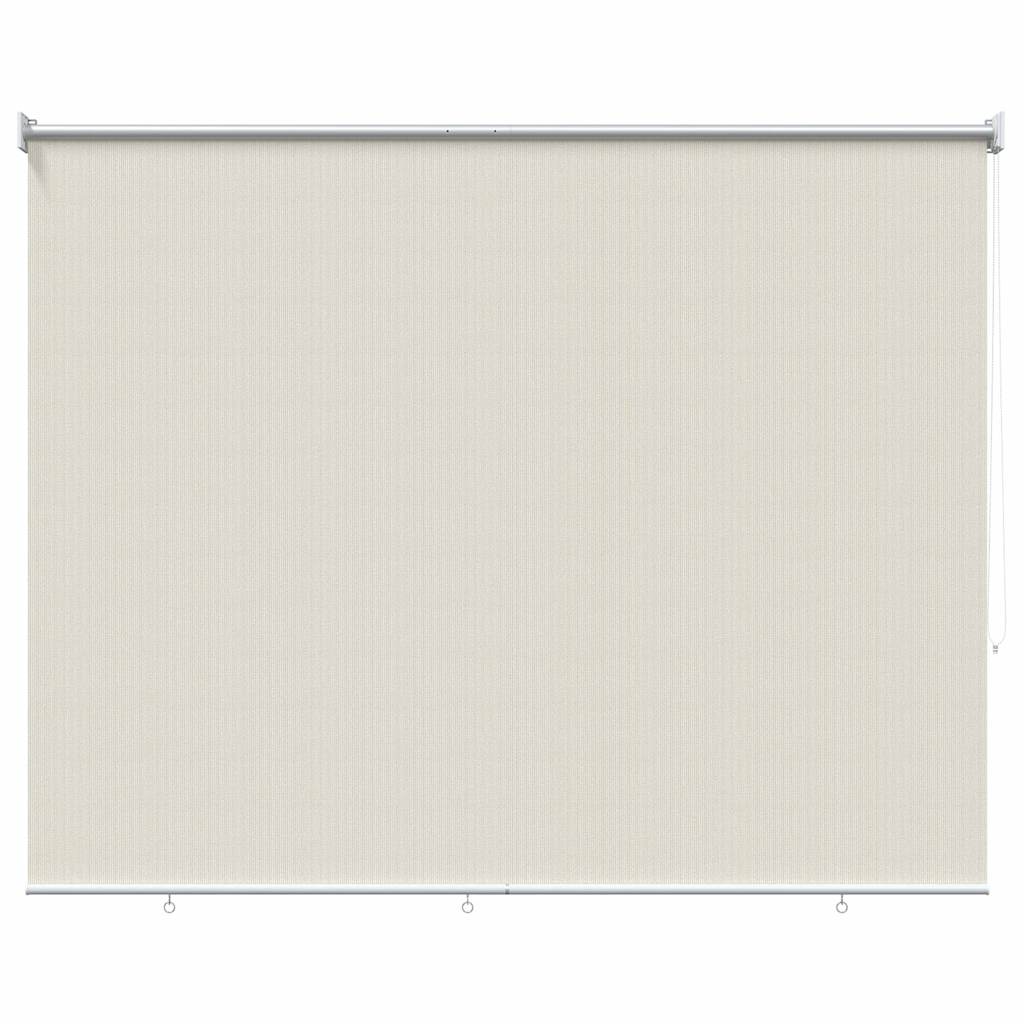 Außenrollo 145 (B)x230 (H) cm Cremeweiß