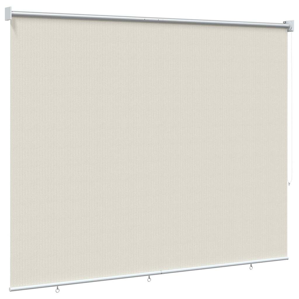 Außenrollo 145 (B)x230 (H) cm Cremeweiß