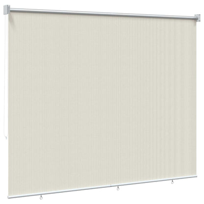 Außenrollo 185 (B)x230 (H) cm Cremeweiß