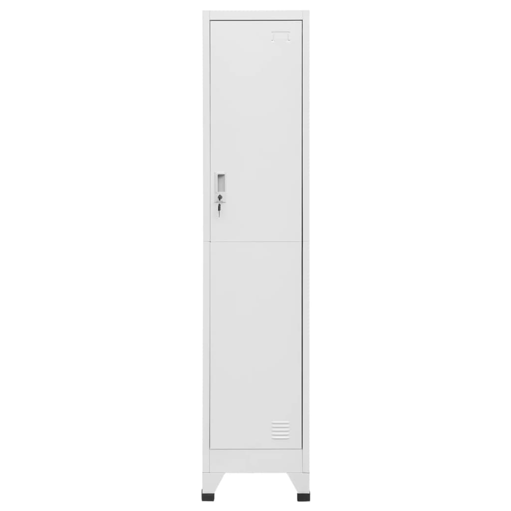 Locker cabinet 38x45x180 cm steel
