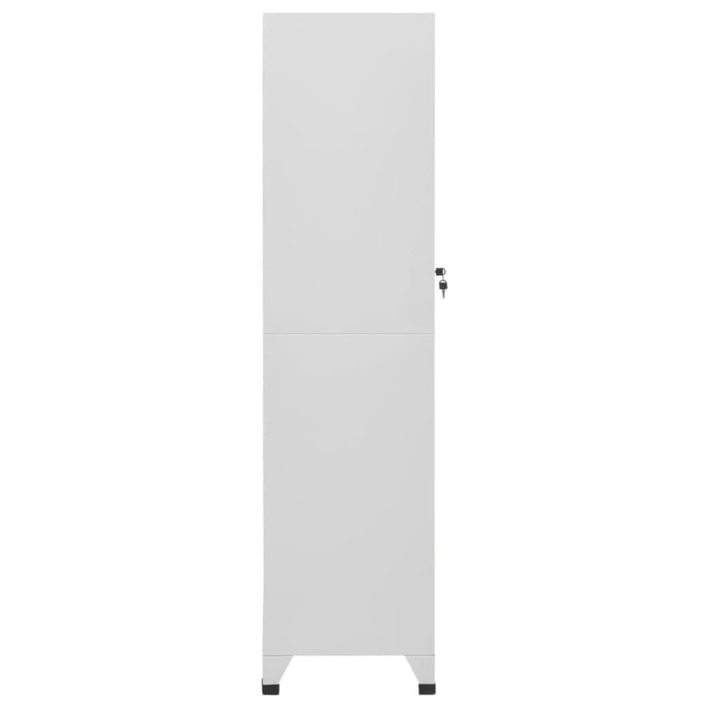 Locker cabinet 38x45x180 cm steel